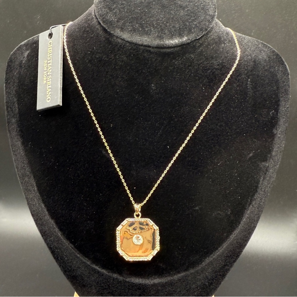 Christian Siriano - Chain With Locket Pendant 18$